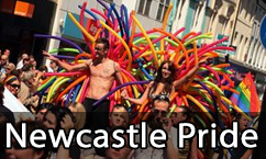 Newcastle Pride Flags